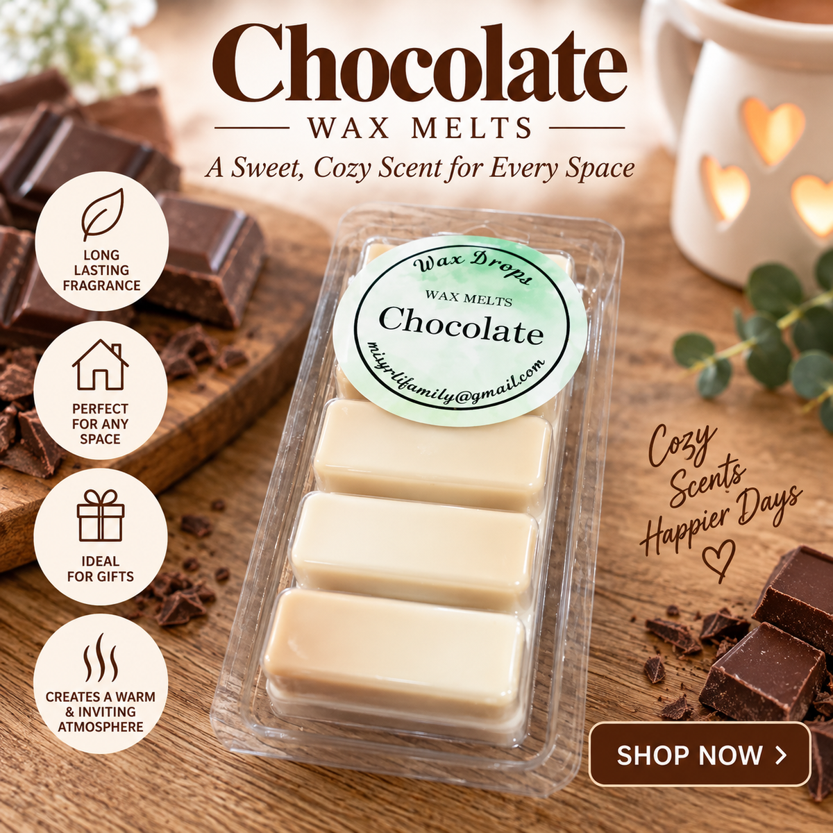 Wax Melts: Chocolate