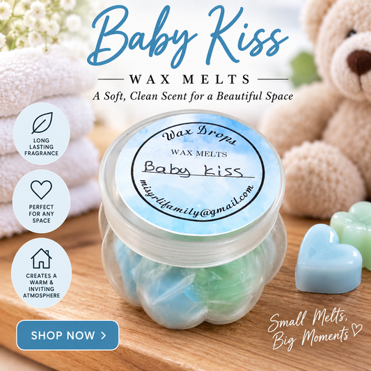 Handmade Wax Melts: Baby Kiss