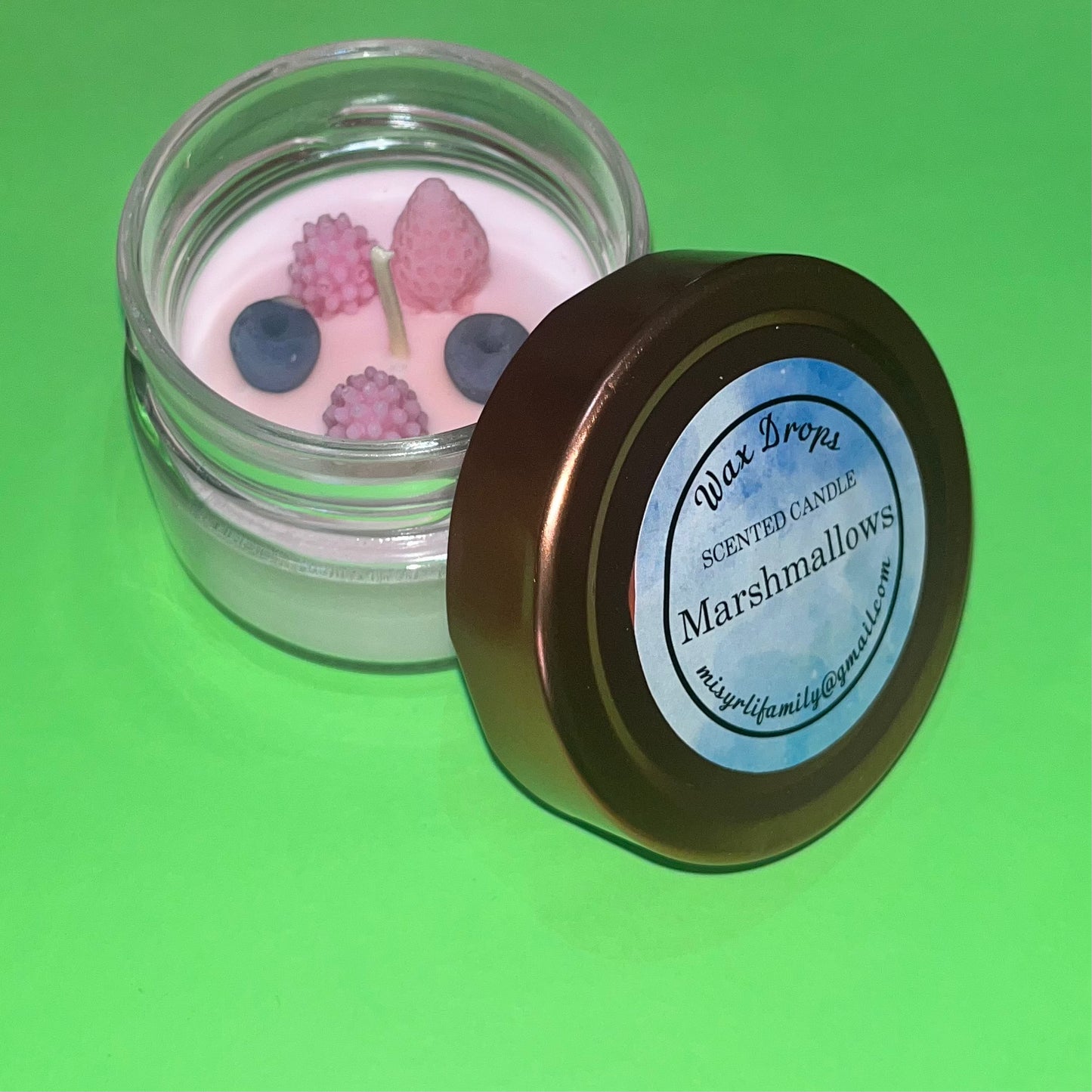 Handmade Scented Candle: Marshmallows